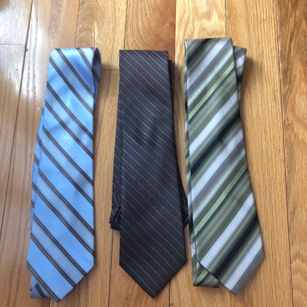 Ties stripped